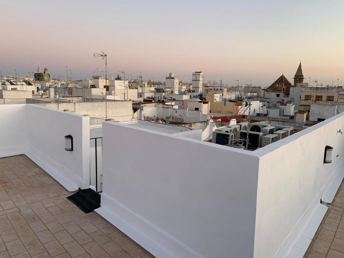 Апартаменти Atico Terraza Cadiz Centro Ascensor Playa De La Caleta Екстер'єр фото