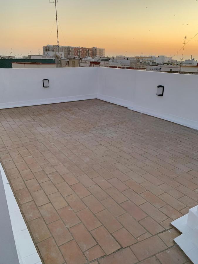 Апартаменти Atico Terraza Cadiz Centro Ascensor Playa De La Caleta Екстер'єр фото
